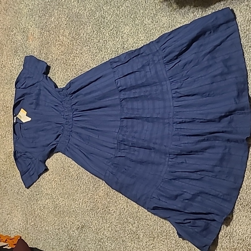 Elegant Blue Maxi Dress